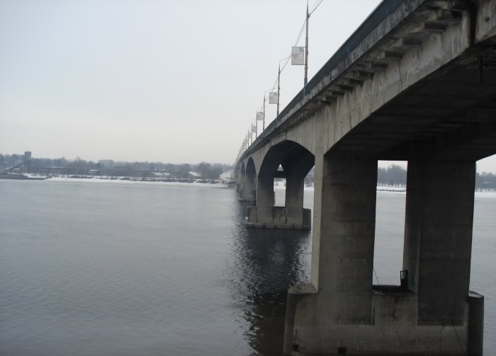 Заволжский мост Ярославль