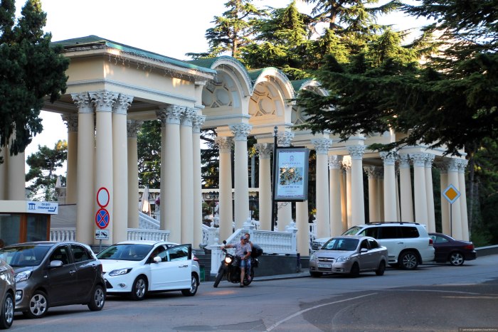 Приморский парк Ялта СССР