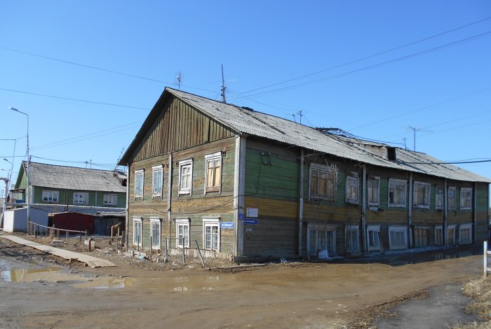 Ночной Якутск Оржанка
