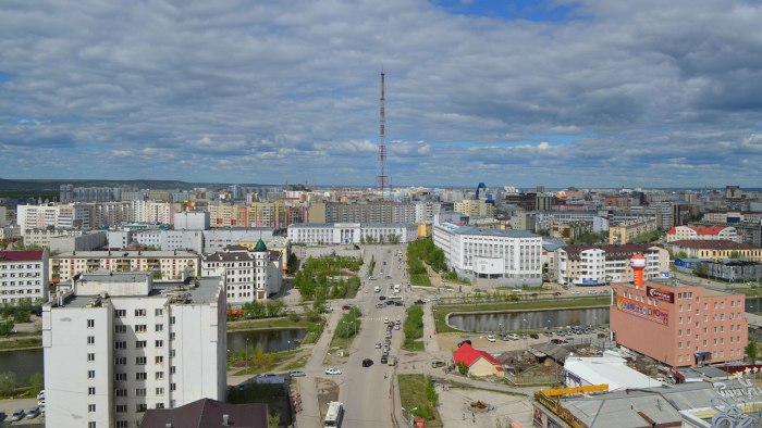 История улицы Аммосова Якутск