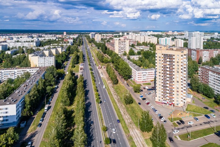 Центр города Набережных Челнов