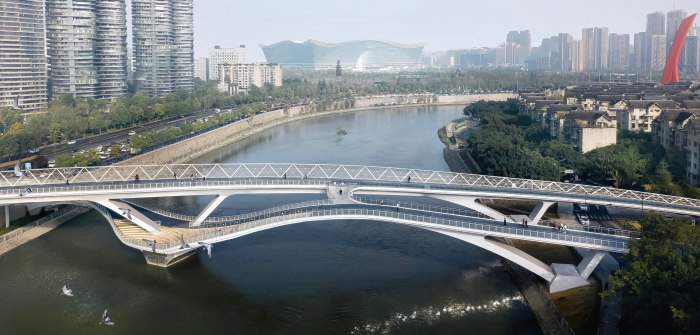 Вантовый мост в Узбекистане