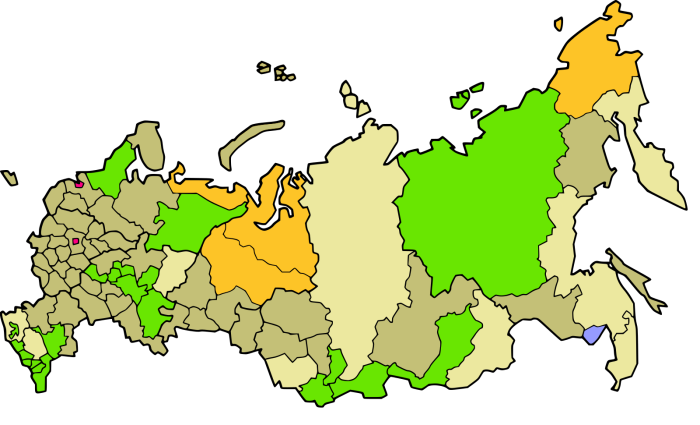 Европейский Юг контурная карта