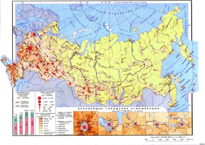 Крупнейшие городские агломерации мира таблица