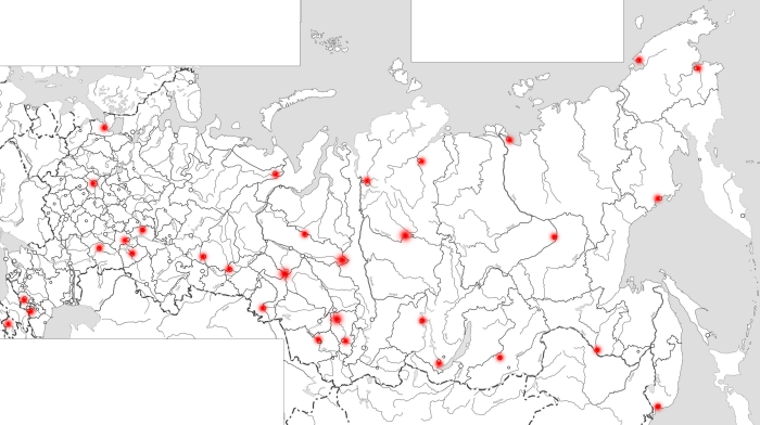 Карта республик краев автономных областей и округов России