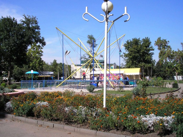 Армавир городской парк аттракционы