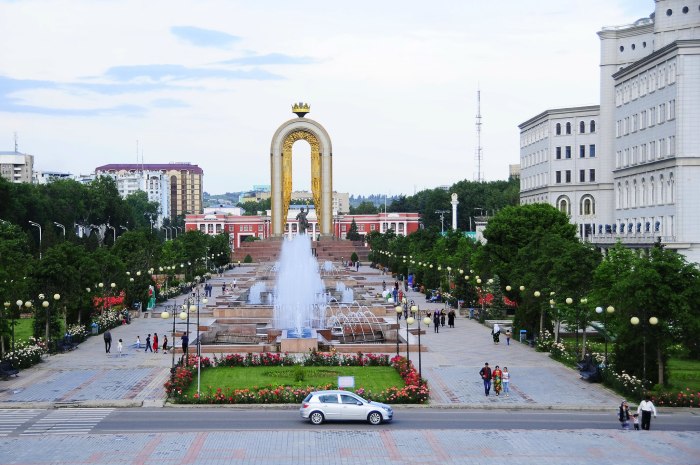 Душанбе столица Таджикистана