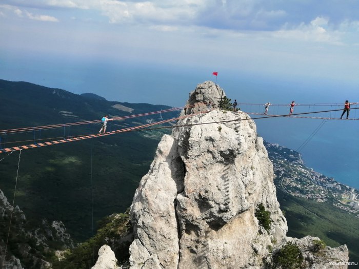 Ялта гора ай Петри канатная дорога