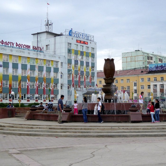 Площадь Победы Якутск