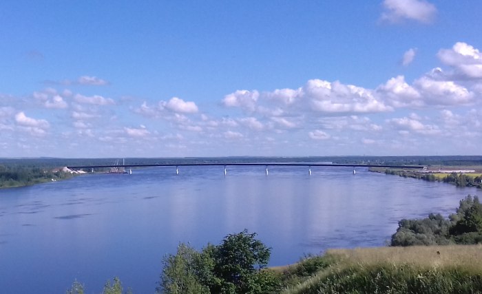 Мост над Камой Пермь