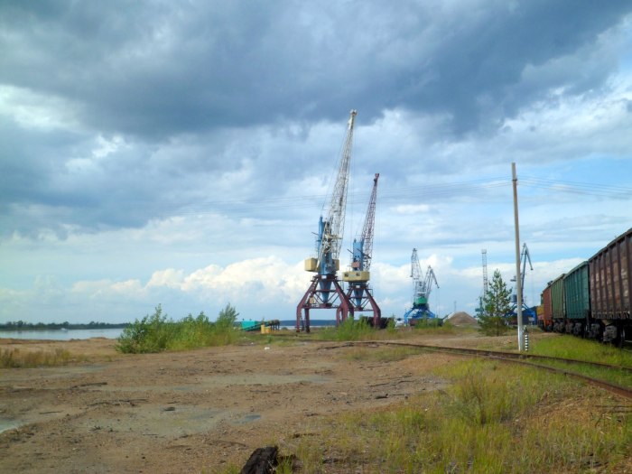 Река Кама в Перми