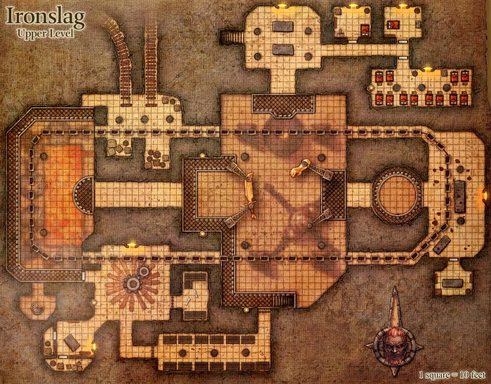 Крепость Map DND