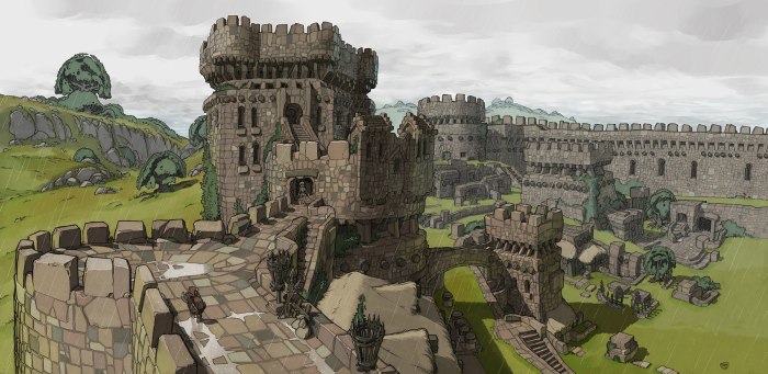 Battlemap поле ДНД