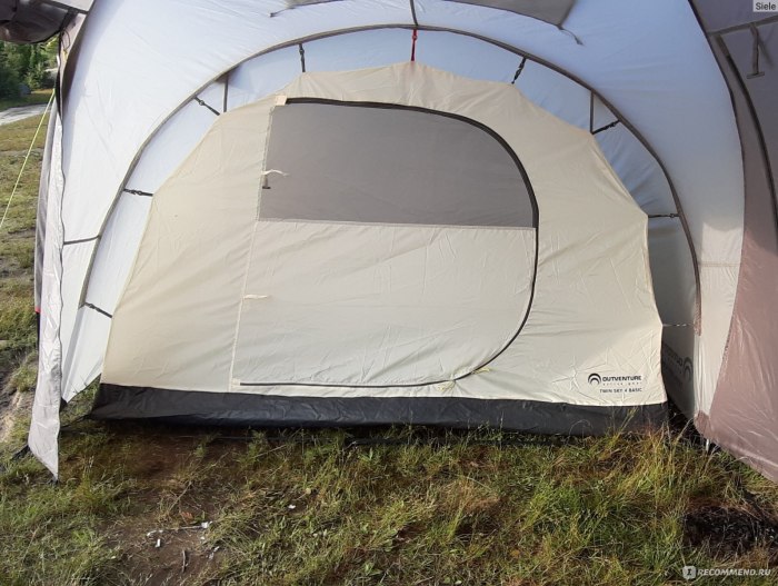 Палатка Оутвентуре Camper 4 Basic