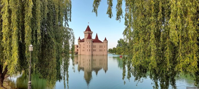 Замок Шато-Эркен Кабардино-Балкария зимой