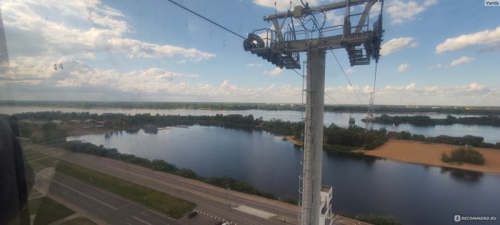 Нижний Новгород канатная дорога лето