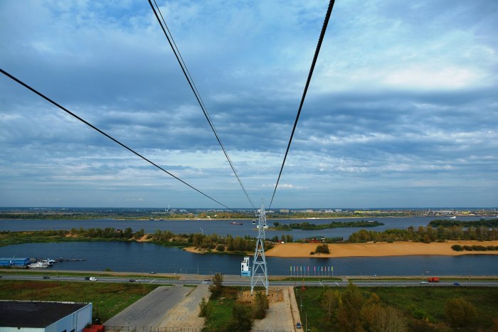 Нижегородская канатная дорога Нижний Новгород
