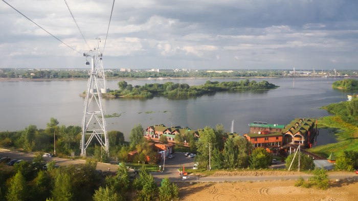 Нижегородская канатная дорога Нижний Новгород