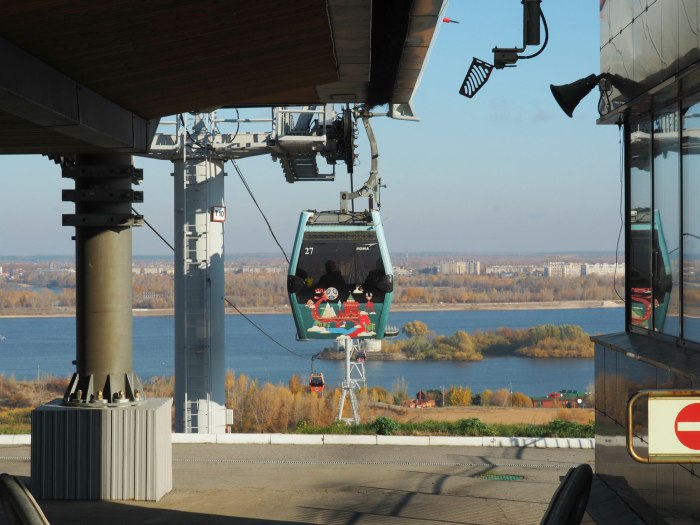 Нижегородская канатная дорога Нижний Новгород