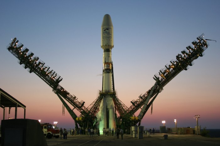 Космодром в Казахстане
