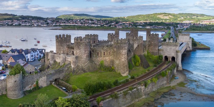 Conwy Castle внутри