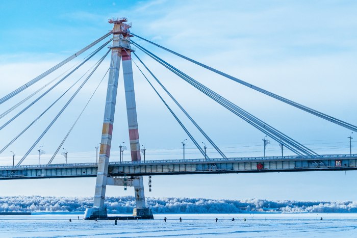 Вантовые мосты в России