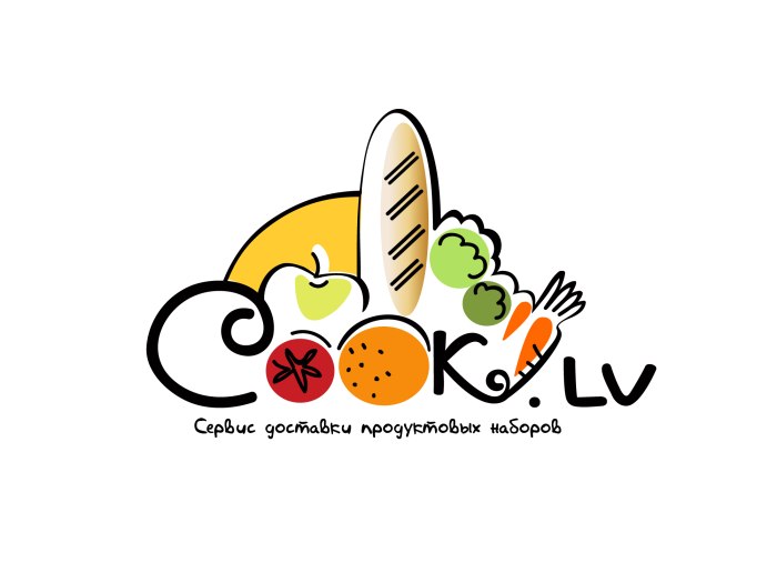 Логотип продуктового магазина