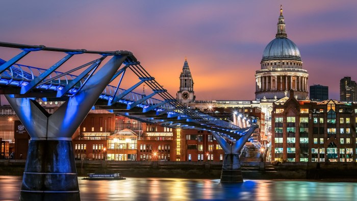 Millennium Bridge & St Paul’s Cathedral
