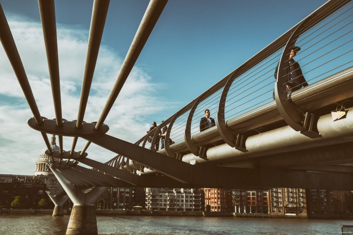 The Millennium Bridge: 2000