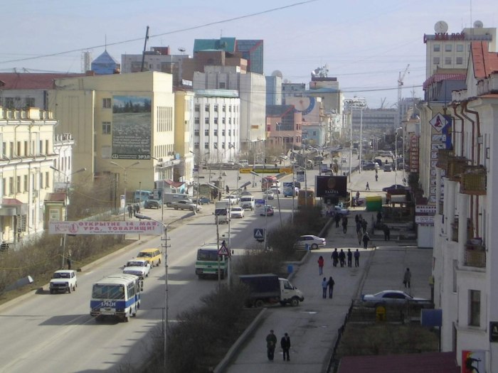 Город Якутск улица Центральная 3