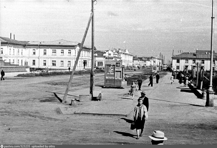 Якутск старый город 1960г