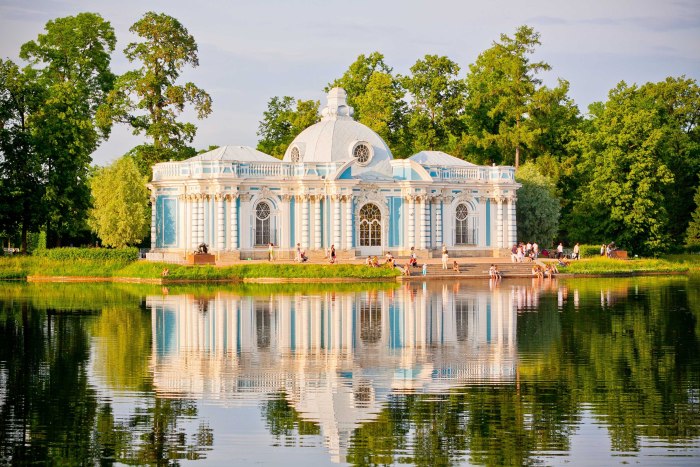 Город Пушкин Царское село Екатерининский парк