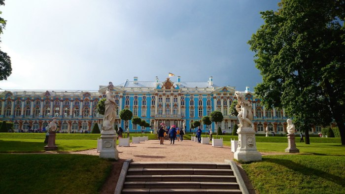 Екатерининский дворец в Царском селе