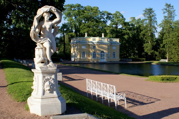 Екатерининский парк Царское село скульптуры
