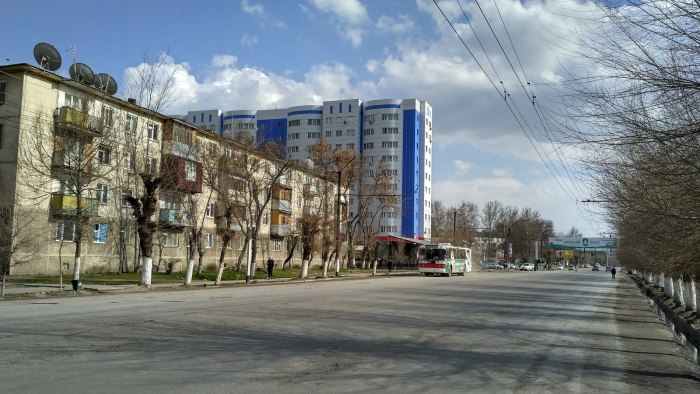 Город Ош улица Исанова