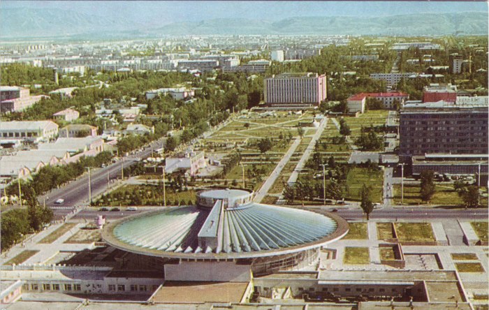 Город Фрунзе Киргизия