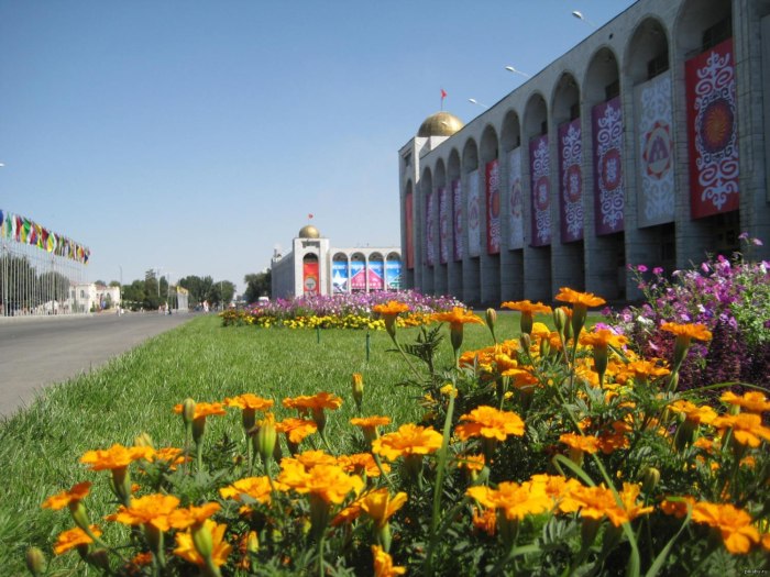 Киргизия Бишкек улицы
