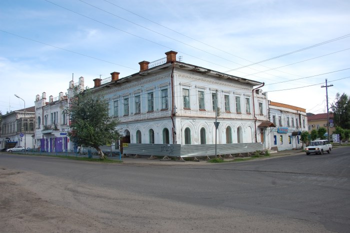 Дом купца Захарова Енисейск