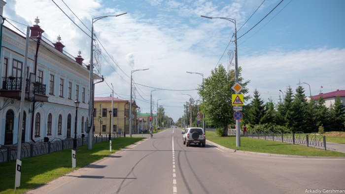 Фото улица богата 115 в Енисейске