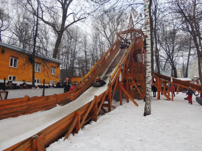 Измайловский парк русские горки