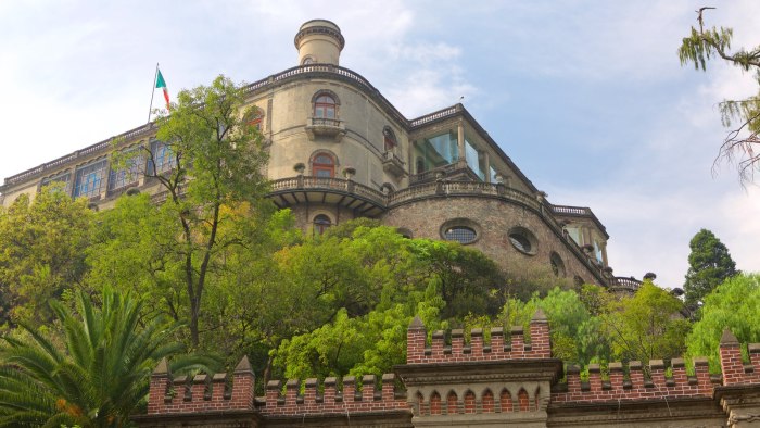 Замок Castillo de Chapultepec (Мехико, Мексика)