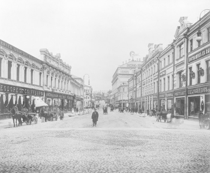 Кузнецкий мост Москва 19 век