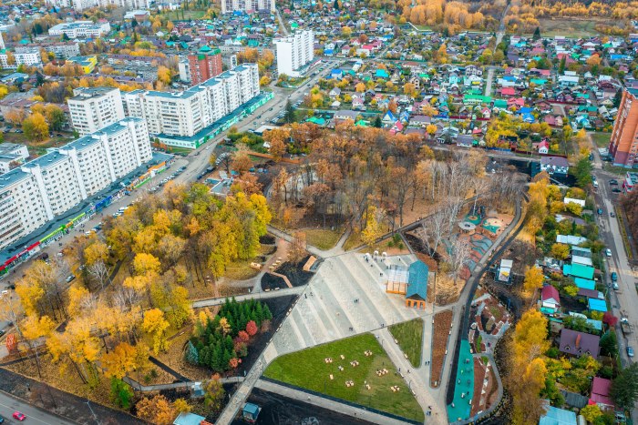 Парк Демского района Уфа