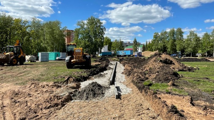 Демский парк Уфа реконструкция