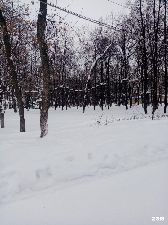 Парк Уфы Демского района старый парк