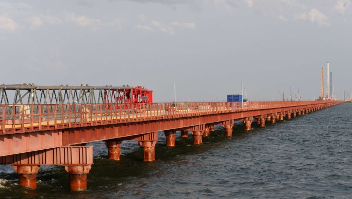 Строительство моста затраты
