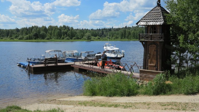 Рыбинское водохранилище база Ситинка